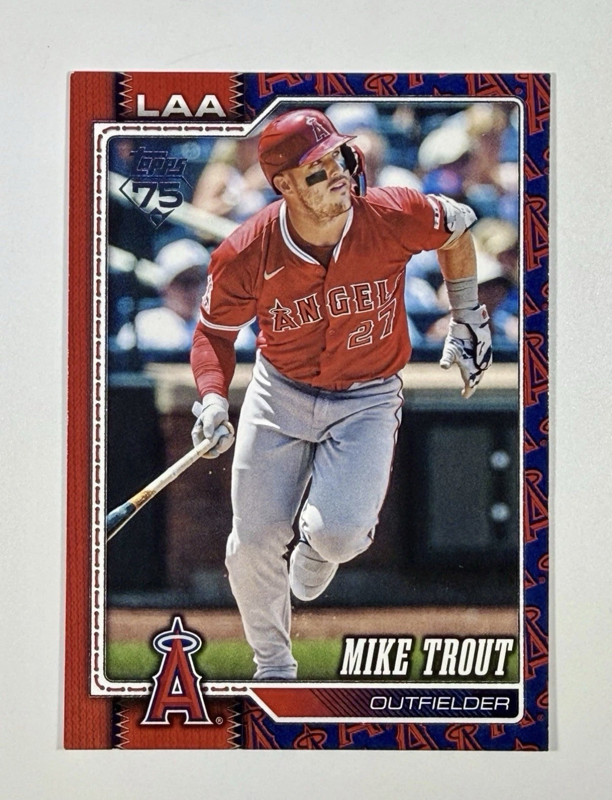 2026 Topps Series 1 - Mike Trout #350 Team Color Border