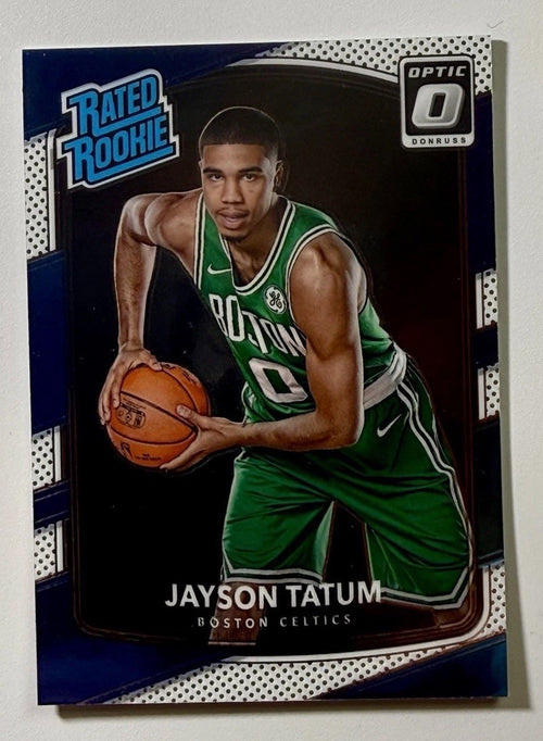 2017-18 Panini Donruss Optic Rated Rookie Jayson Tatum #198 (RC)