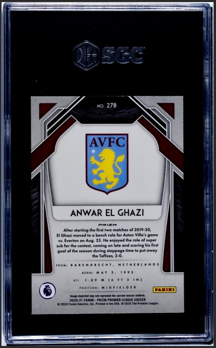 2020-21 Panini Prizm Premier League Anwar El Ghazi Multicolor Prizm #278