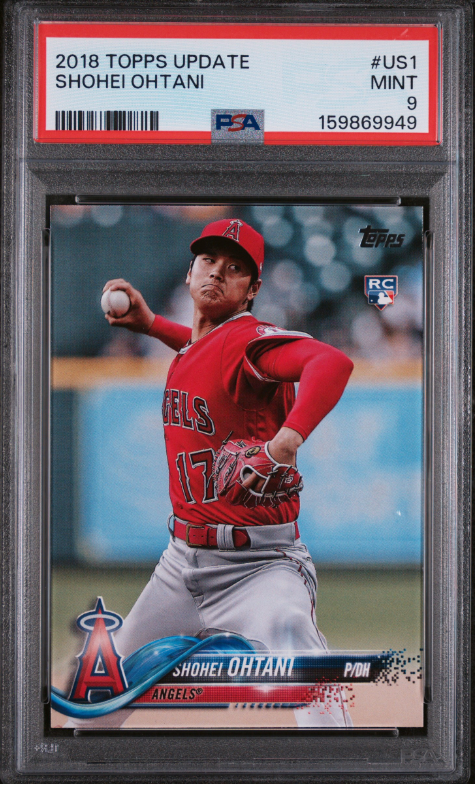 2018 Topps Update Shohei Ohtani #US1