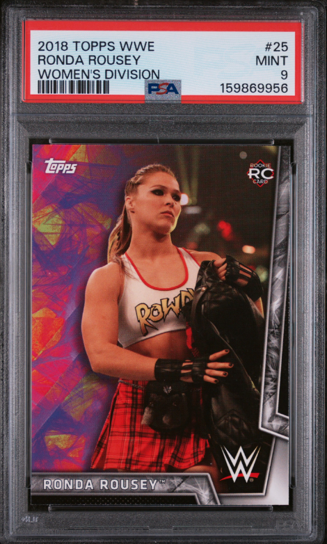 2018 Topps WWE Ronda Rousey Women's Division #25