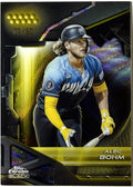 2026 Topps Chrome Black - Alec Bohm #180 Gold Wave Refractor /50