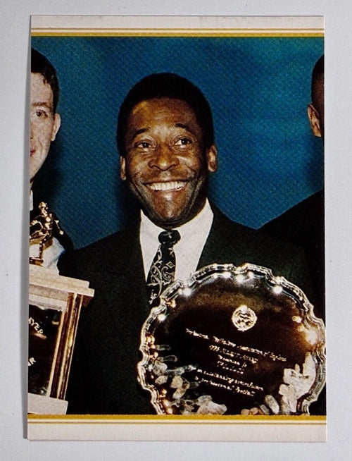 1996 Panini Official PFA Collection Pele Sticker #145 Brazil