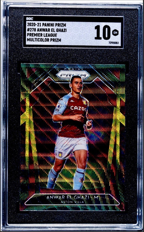 2020-21 Panini Prizm Premier League Anwar El Ghazi Multicolor Prizm #278