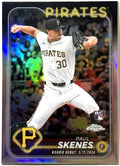 2024 Topps Chrome Update Series - Rookie Debut Paul Skenes #USC27 Refractor (RC)