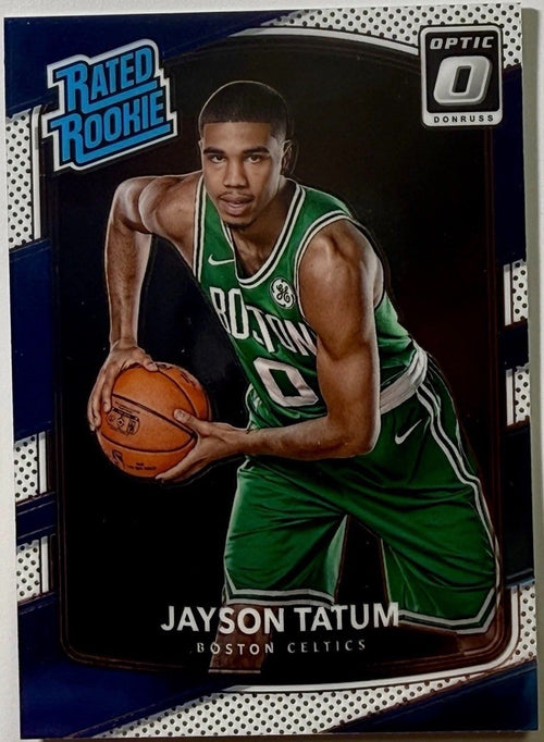 2017-18 Panini Donruss Optic Rated Rookie Jayson Tatum #198 (RC)