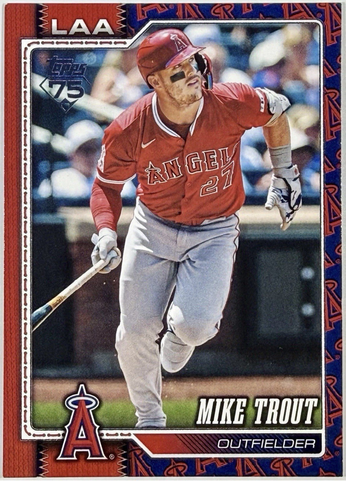 2026 Topps Series 1 - Mike Trout #350 Team Color Border