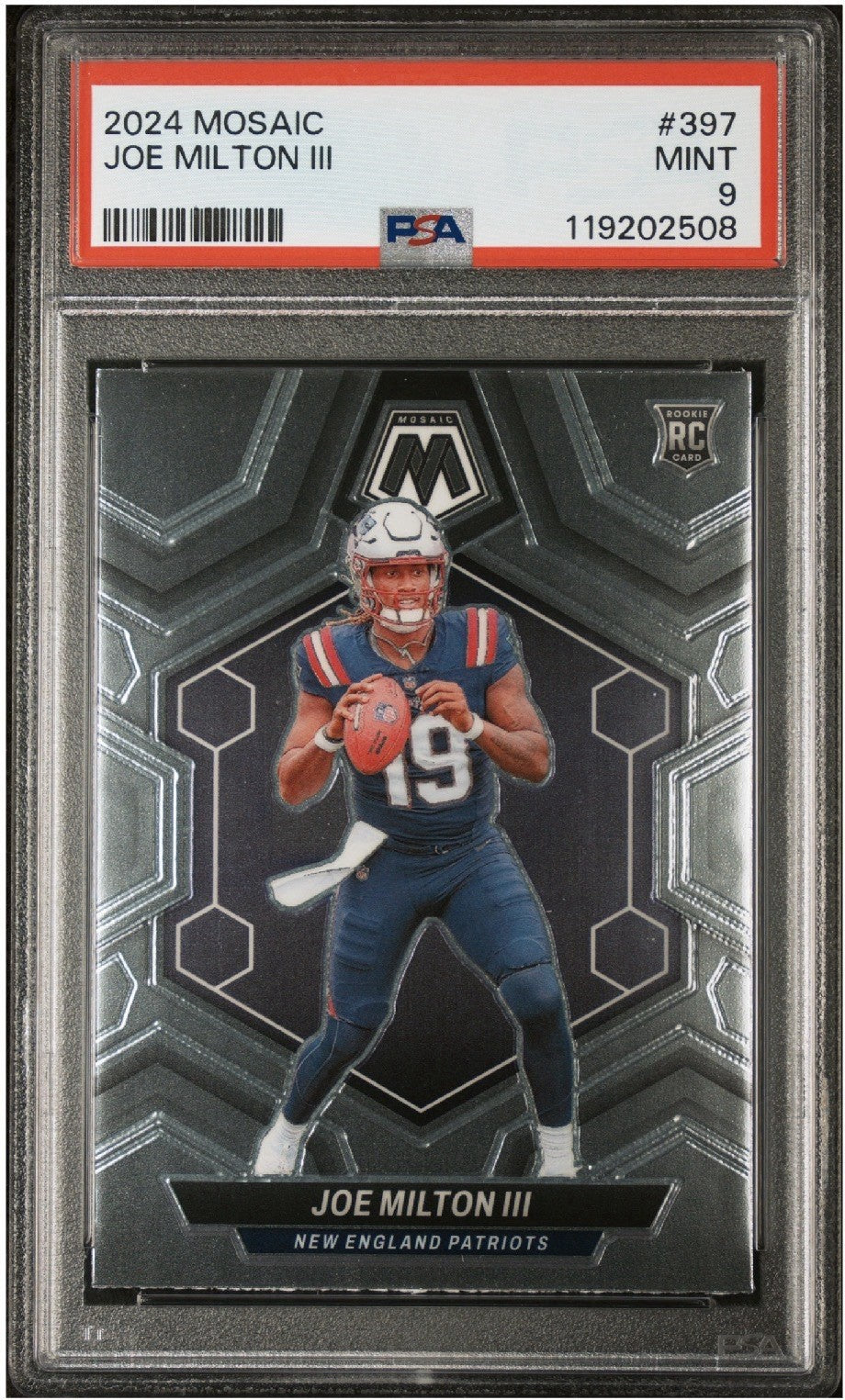 2024 Panini Mosaic - Rookies Joe Milton III #397 (RC)