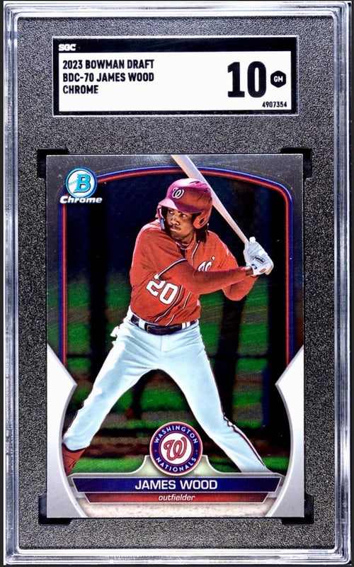 2023 Bowman Draft - Chrome James Wood #BDC-70