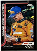 2025 Topps Chrome Formula 1 - Grand Prix Winners Lando Norris #116 F1 75th...