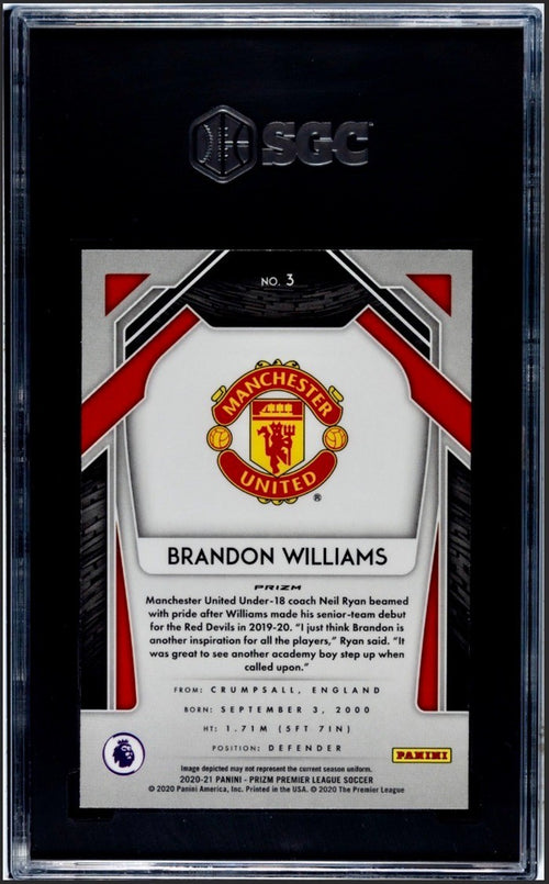 2020-21 Panini Prizm Premier League Brandon Williams Multicolor Prizm #3