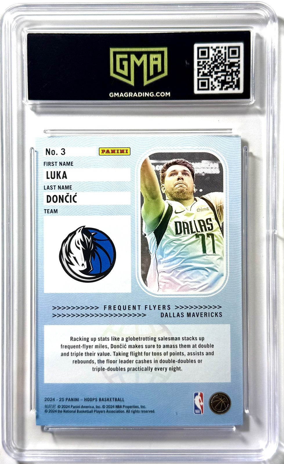 2024-25 Panini Luka Dončić Frequent Flyers #3