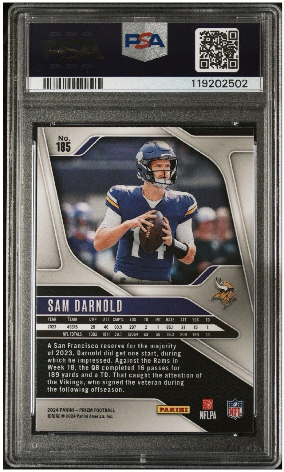 2024 Panini Prizm - Sam Darnold #185