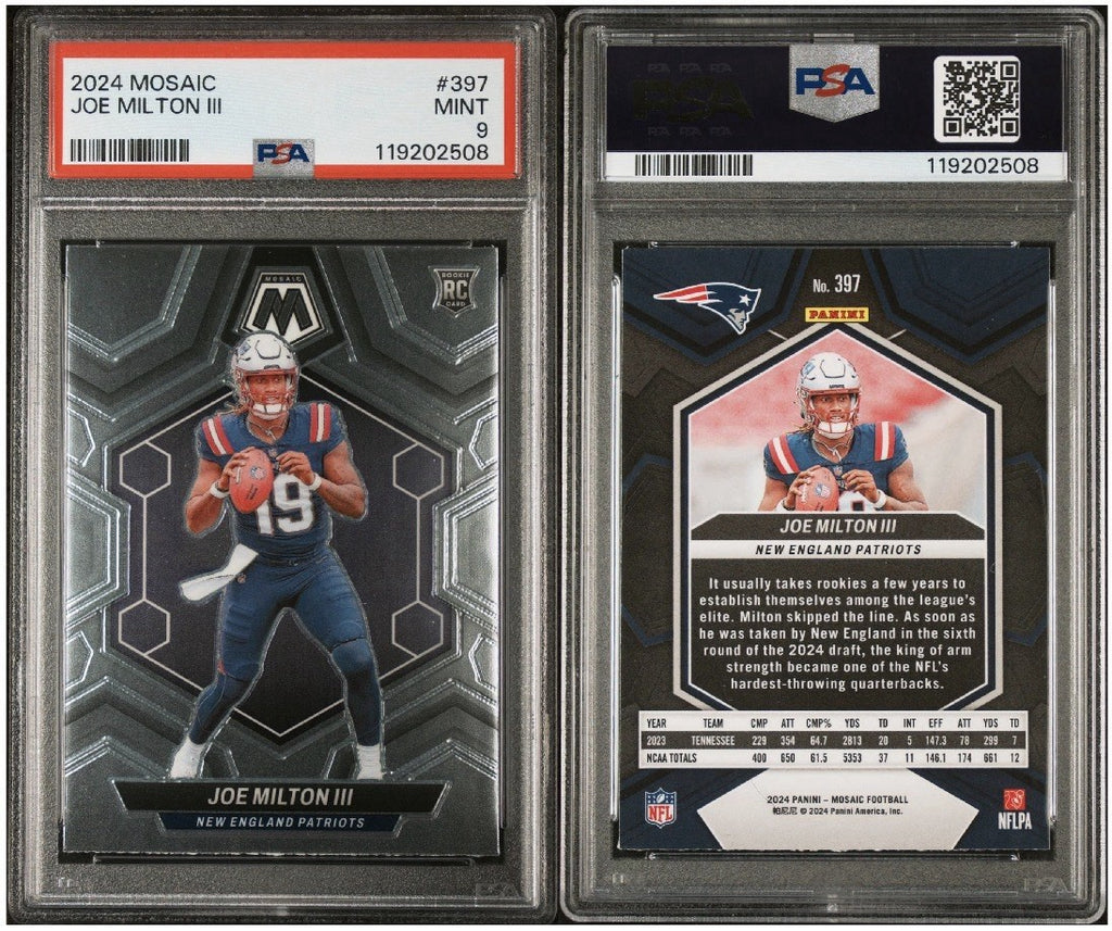 2024 Panini Mosaic - Rookies Joe Milton III #397 (RC)