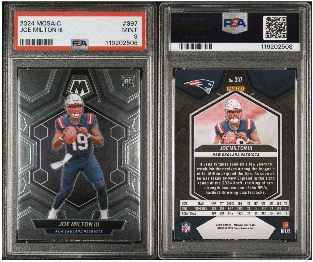 2024 Panini Mosaic - Rookies Joe Milton III #397 (RC)