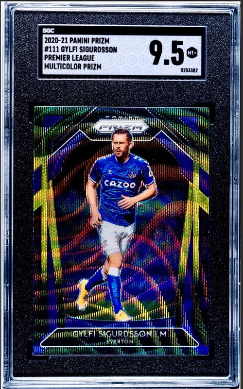 2020-21 Panini Prizm Premier League Gylfi Sigurdsson Multicolor Prizm #111