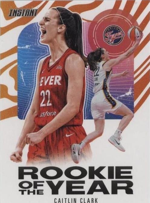 2024-25 Panini Instant WNBA - Caitlin Clark Rookie of the Year 1/115750 PSA 10